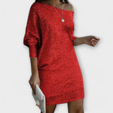 Fényes, flitteres ruhák kontraszttal