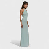 Elina - Halter dekoltúrás ruha