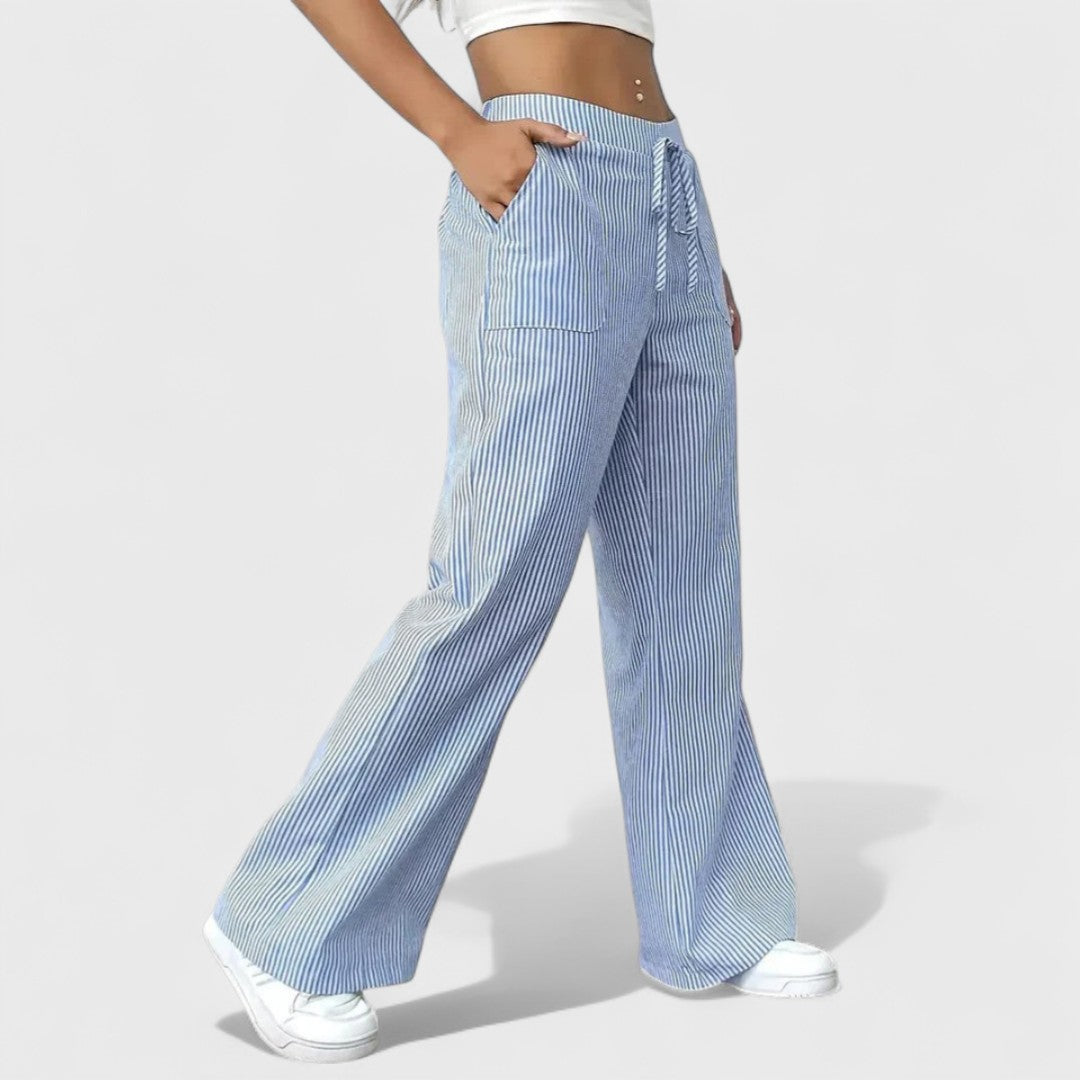 Dominik - Kényelmes Széles Nadrág