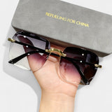 Klasszikus Retro Keret Nélküli Szemüveg