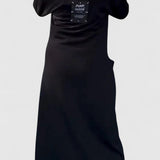 MARIE - Hosszú kabát kapucnival és cipzárral