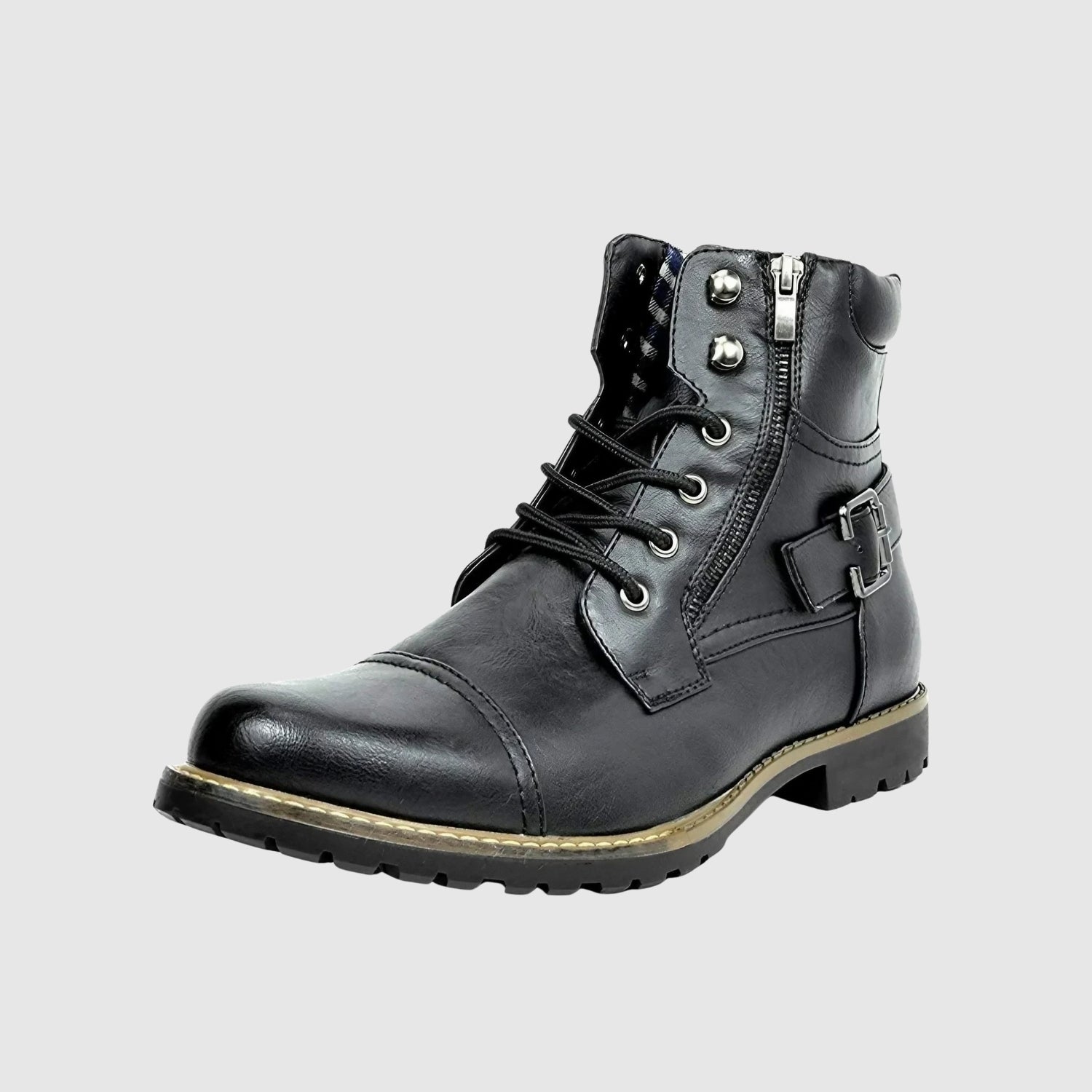 Norbert - Bőr cipők fűzős kivitelben