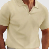 Sebestyén – V-nyakú ribana póló