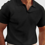 Sebestyén – V-nyakú ribana póló