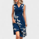 Lina - Nyári ruhák keresztbe tett dekoltázzsal