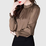 Jana - Elegáns selyem blúz