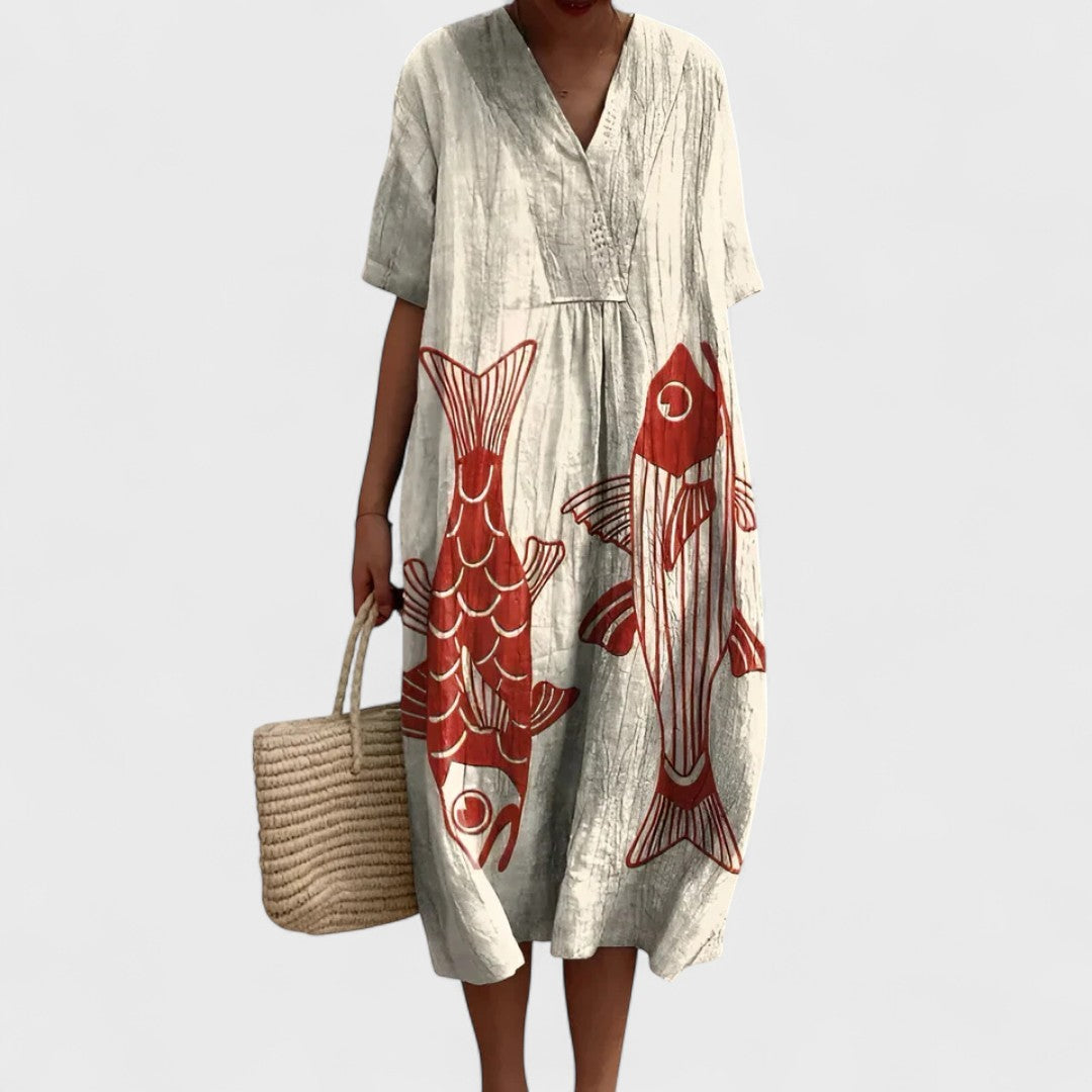 Alida - Mintás Nyári Ruhák