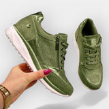 Anatómiai sportcipők cipzárral