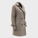 Rózsa - Prémium kabát dupla gombolással