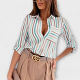 Klasszikus galléros blúz